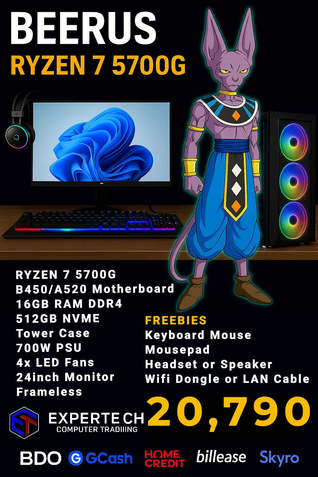 Beerus Ryzen 7 5700G