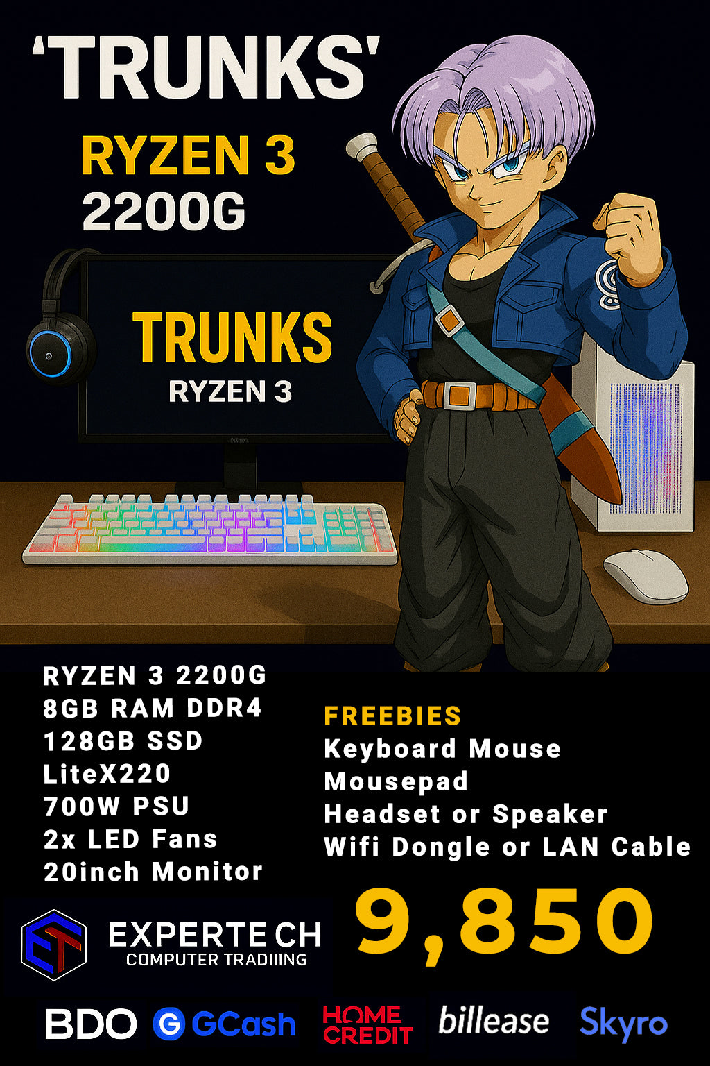 Trunks Ryzen 3 2200G