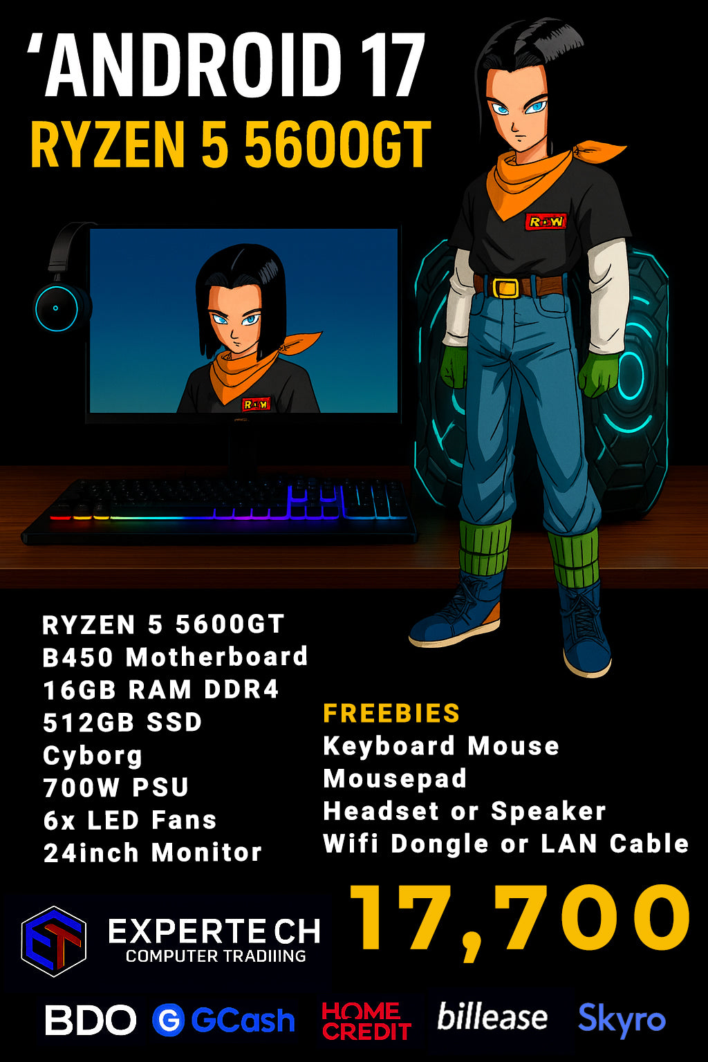 Android17 Ryzen 5 5600GT